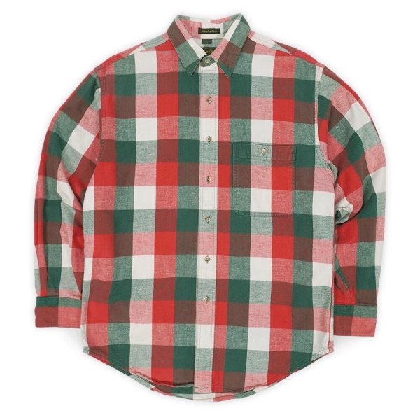 画像1: 80's Eddie Bauer ネルシャツ "MADE IN USA / Mckinley Cloth" (1)