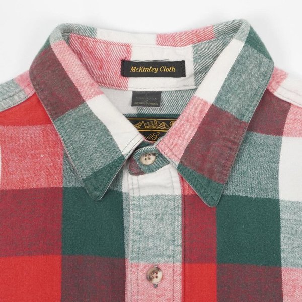 画像3: 80's Eddie Bauer ネルシャツ "MADE IN USA / Mckinley Cloth" (3)