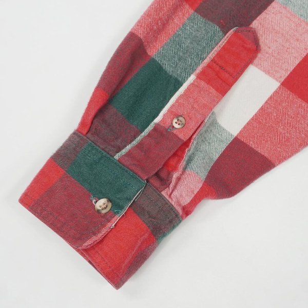 画像4: 80's Eddie Bauer ネルシャツ "MADE IN USA / Mckinley Cloth" (4)