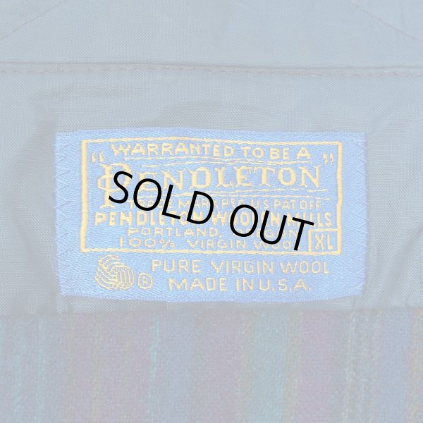 画像2: 70's PENDLETON レギュラーカラー ウールシャツ "MADE IN USA" (2)