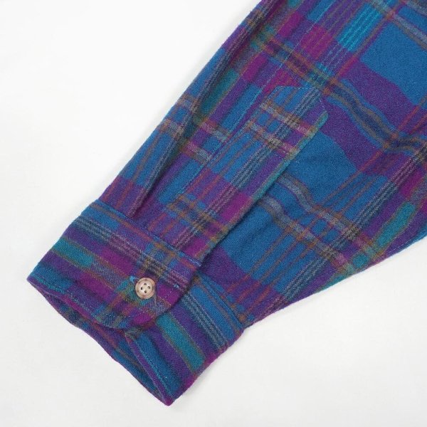 画像4: 70's PENDLETON レギュラーカラー ウールシャツ "MADE IN USA" (4)