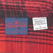 画像2: 90's DAKOTA ヘビーネルシャツ "Black×Red Plaid / USA COMPONENTS" (2)
