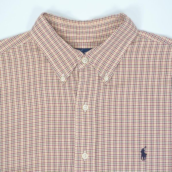 画像3: 90's Polo Ralph Lauren ボタンダウンシャツ "BLAKE" (3)