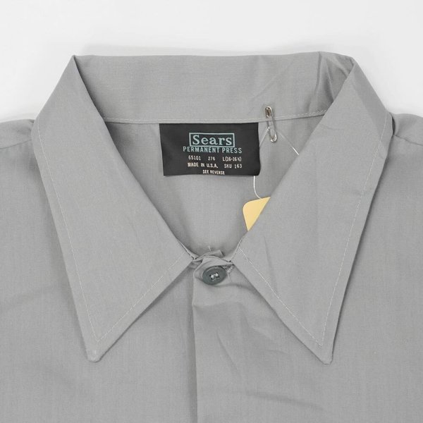 画像4: 70's Sears S/S ワークシャツ "MADE IN USA / DEADSTOCK" (4)