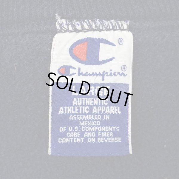 画像2: Late 90's Champion 前V スウェット "NEW YORK" (2)