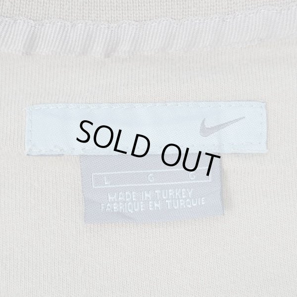 画像2: 00's NIKE ロゴ刺繍 スウェット “BEIGH” (2)