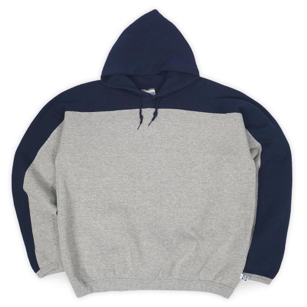 画像1: 90's DISCUS バイカラー スウェットパーカー “MADE IN USA” (1)