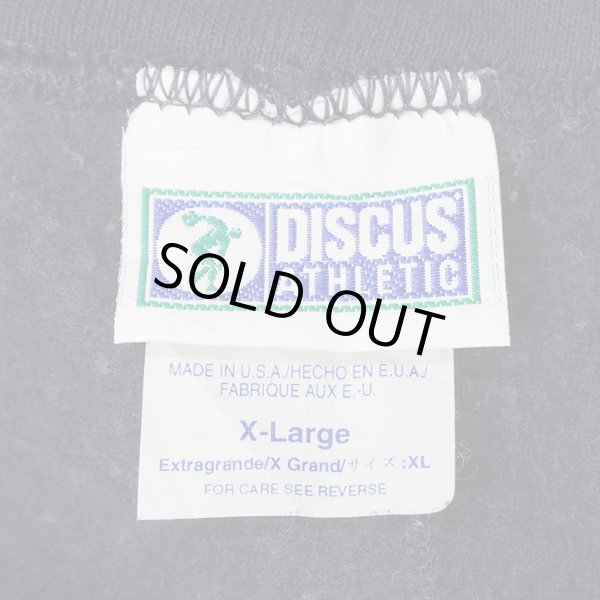 画像2: 90's DISCUS バイカラー スウェットパーカー “MADE IN USA” (2)