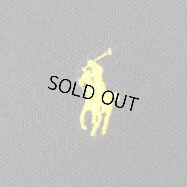 画像3: 00's Polo Ralph Lauren コットンピケ フルジップパーカー "FADE BLACK" (3)