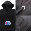 画像3: USA規格 Champion REVERSE WEAVE P/O HOODY “BLACK” (3)