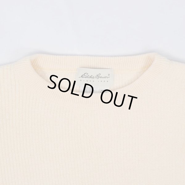 画像3: 90's Eddie Bauer コットンニット "MADE IN USA" (3)