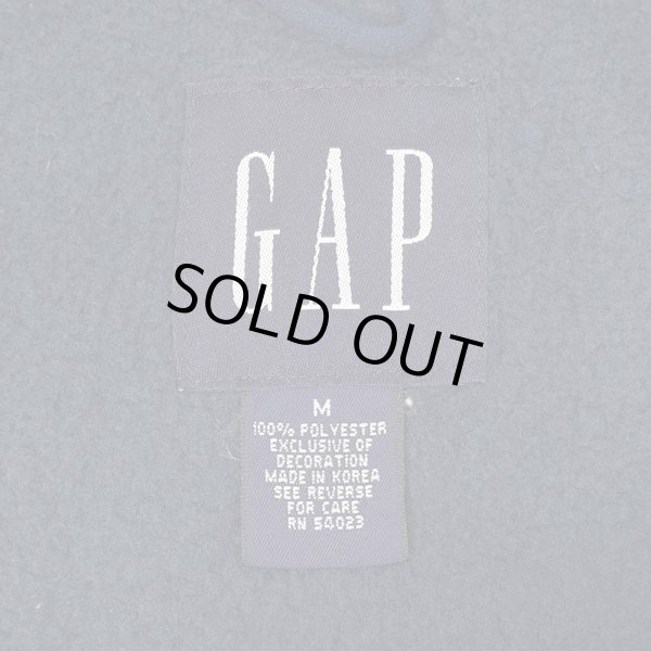 画像3: 90's OLD GAP フリースベスト "NAVY" (3)