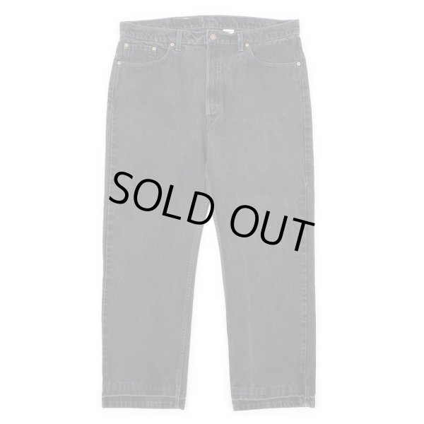 画像1: 90's Levi's 505 ブラックデニムパンツ "MADE IN USA / W40 L30" (1)