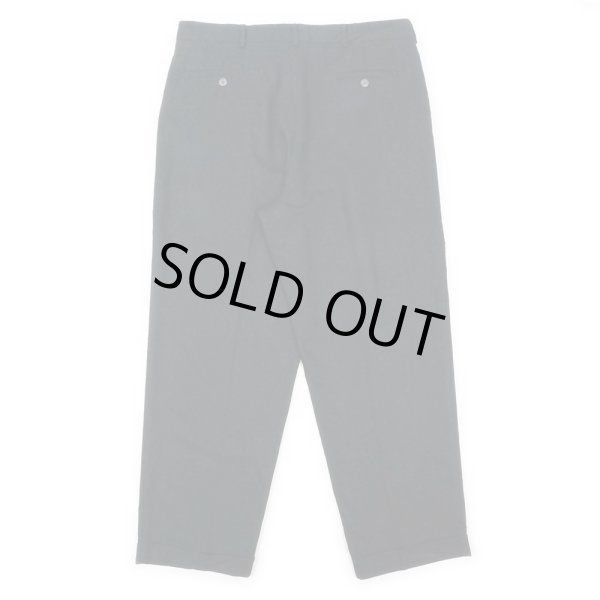 画像2: 00's VAN HEUSEN 2タック スラックス "Black" (2)