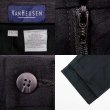 画像3: 00's VAN HEUSEN 2タック スラックス "Black" (3)