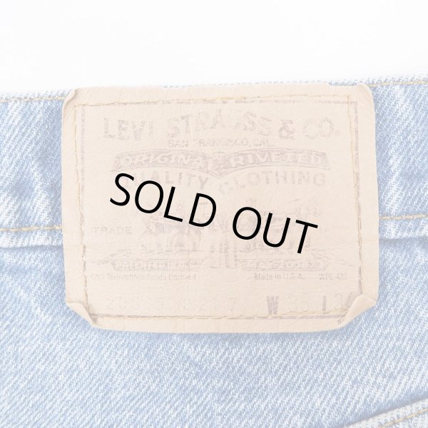 画像3: 80's Levi's 505 デニムパンツ "MADE IN USA / TALON42" (3)