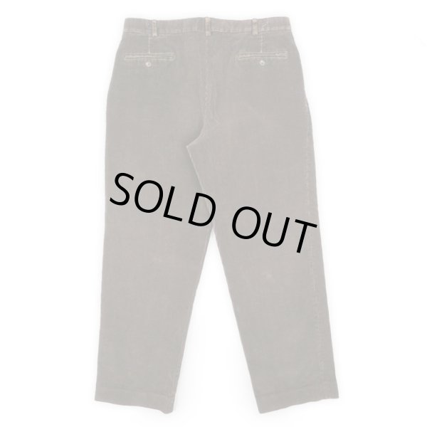 画像2: 00's LANDS' END 2タック 太畝コーデュロイトラウザー (2)