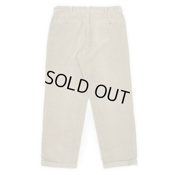 画像2: 00's Brooks Brothers 2タック 太畝コーデュロイトラウザー "W34 L32" (2)