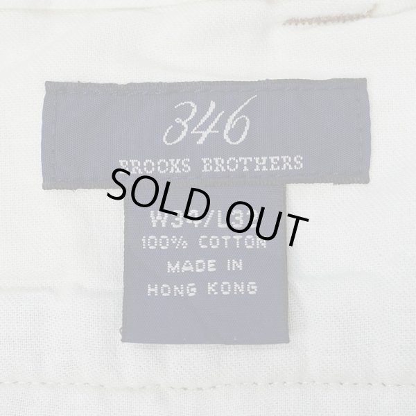 画像3: 00's Brooks Brothers 2タック 太畝コーデュロイトラウザー "W34 L32" (3)
