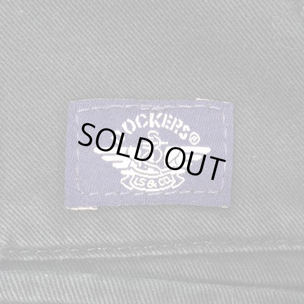 画像3: 90's DOCKERS 2タック チノトラウザー "BLACK / MADE IN USA / W34 L29" (3)