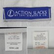 画像3: 00's Levi's アクションスラックス "NAVY / W34 L30" (3)