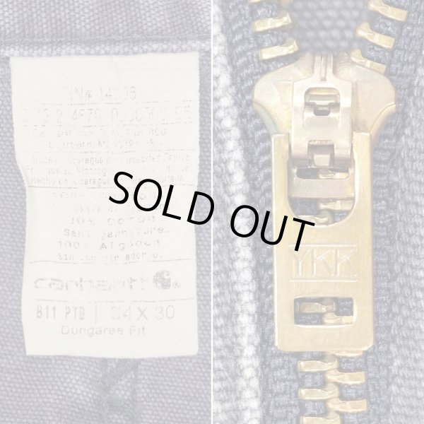 画像4: Early 00's Carhartt ダックペインターパンツ "B11 PTB" (4)