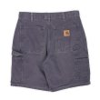 画像2: Early 00's Carhartt ダックペインターショーツ "B25 PTB / W32" (2)