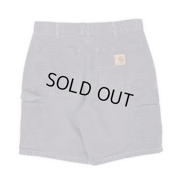 画像2: Early 00's Carhartt ダックペインターショーツ "B25 PTB / W32" (2)