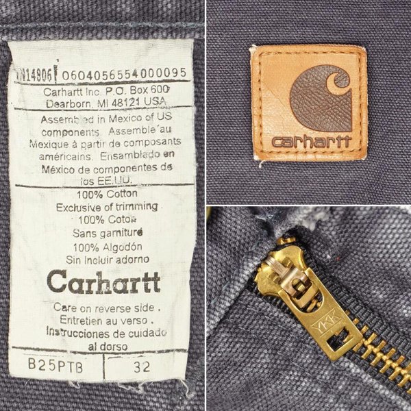 画像3: Early 00's Carhartt ダックペインターショーツ "B25 PTB / W32" (3)
