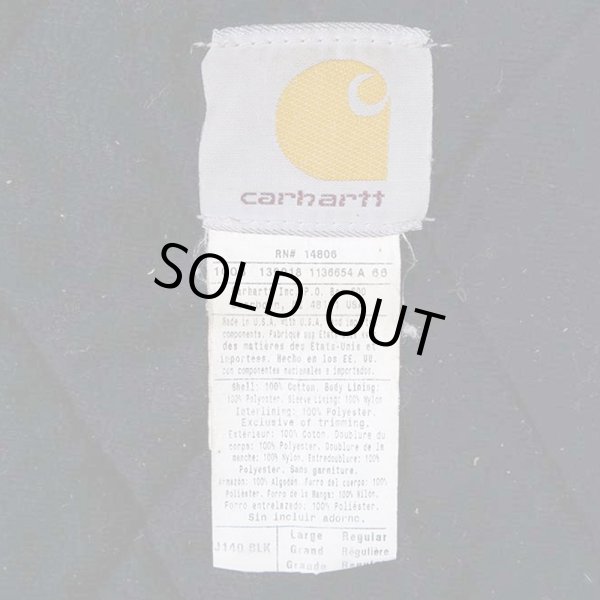 画像3: 00's Carhartt アクティブジャケット "企業ロゴ刺繍 / MADE IN USA" (3)