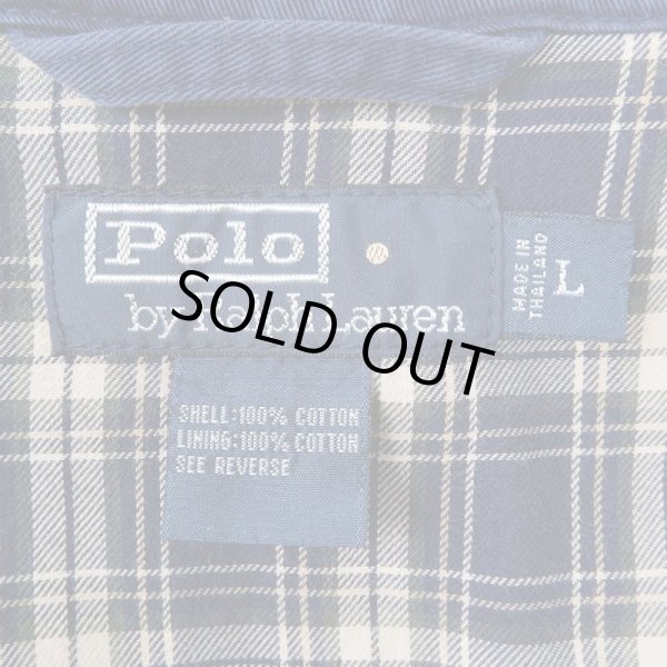 画像3: 90's Polo Ralph Lauren チンストラップ付き スウィングトップ (3)