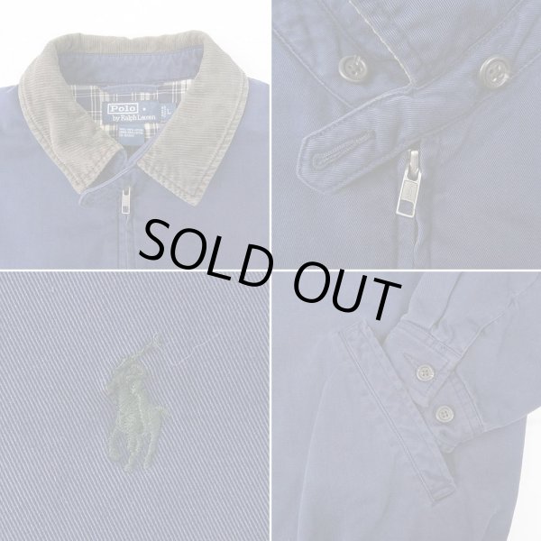 画像4: 90's Polo Ralph Lauren チンストラップ付き スウィングトップ (4)