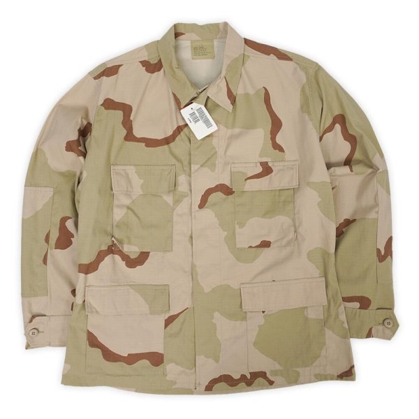 画像1: 00's US.ARMY デザートカモ柄 BDUジャケット "DEADSTOCK / LARGE-SHORT" (1)
