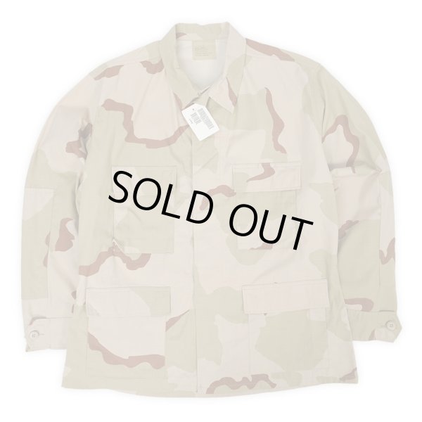 画像1: 00's US.ARMY デザートカモ柄 BDUジャケット "DEADSTOCK / LARGE-SHORT" (1)