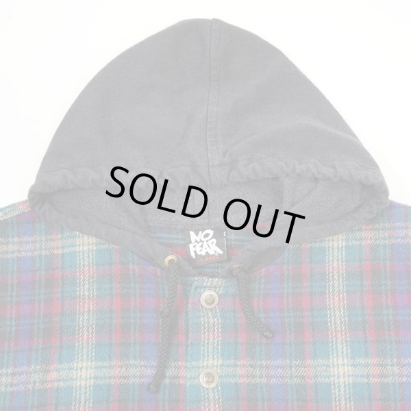 画像4: 90's NO FEAR ヘビーネルアノラック (4)