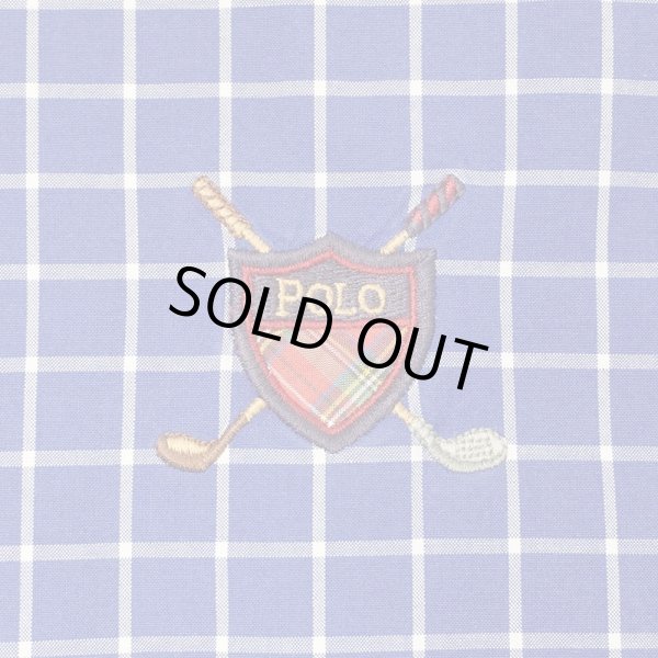 画像3: 90's POLO GOLF チェック柄 コットンプルオーバー (3)