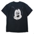 画像1: 00's Mickey Mouse 両面プリントTシャツ (1)
