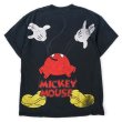 画像2: 00's Mickey Mouse 両面プリントTシャツ (2)