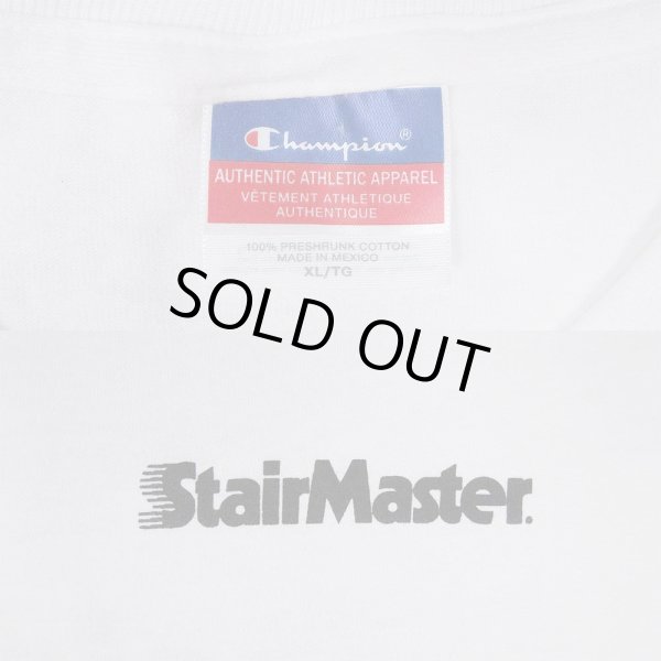 画像3: 00's StairMaster ロゴプリントTシャツ "Champion BODY / DEADSTOCK" (3)