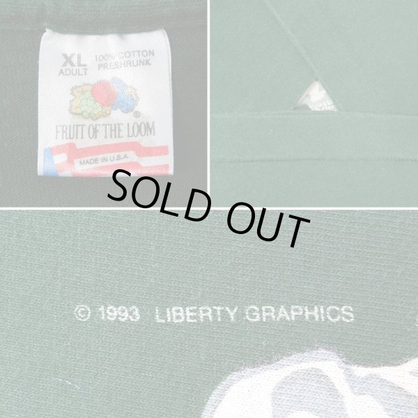 画像2: 90's LIBERTY GRAPHICS プリントTシャツ “BEAUTIFUL BONES / MADE IN USA” (2)