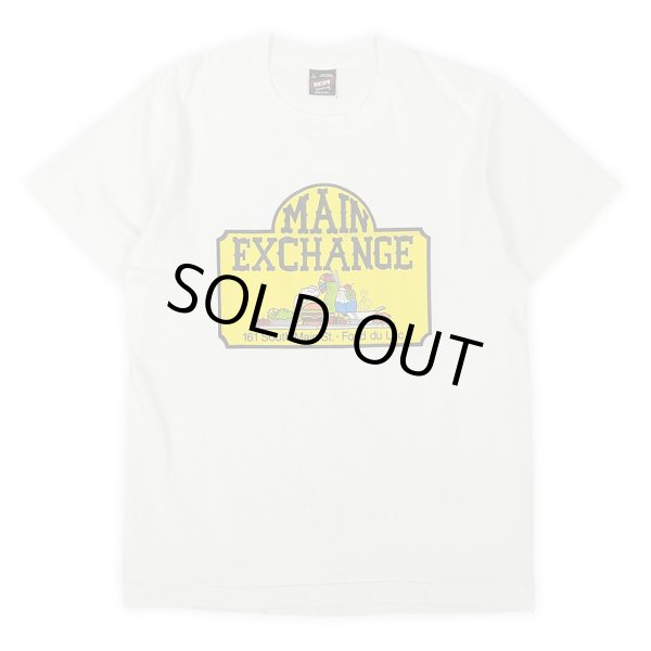 画像1: 90's MAIN EXCHANGE ロゴプリントTシャツ "MADE IN USA" (1)