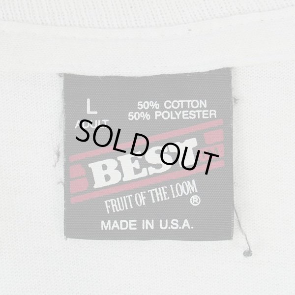 画像2: 90's MAIN EXCHANGE ロゴプリントTシャツ "MADE IN USA" (2)