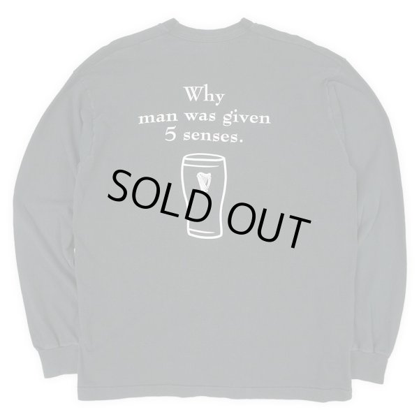 画像2: 90's GUINNESS L/S ロゴプリントTシャツ "MADE IN USA" (2)