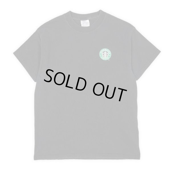 画像1: 00's STARBUCKS COFFEE 両面プリントTシャツ (1)
