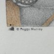 画像2: 90's Peggy Murray プリントTシャツ (2)