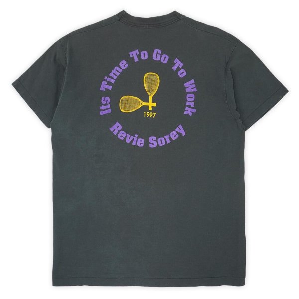 画像1: 90's FRUIT OF THE LOOM 両面プリントTシャツ "MADE IN USA" (1)