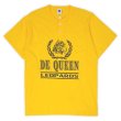 画像1: 80's RUSSELL ヘンリーネックTシャツ "DE QUEEN LEOPARDS / MADE IN USA" (1)