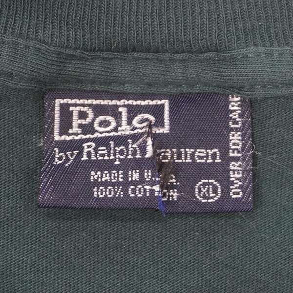 画像2: 90's Polo Ralph Lauren L/S ポケットTシャツ "MADE IN USA" (2)