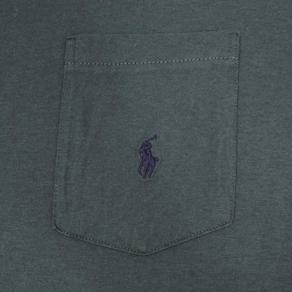 画像3: 90's Polo Ralph Lauren L/S ポケットTシャツ "MADE IN USA" (3)