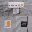 画像2: 00's Carhartt リップストップ ワークシャツ (2)